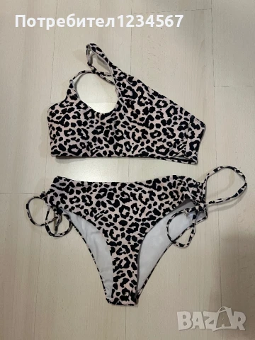 Нов леопардов бански М рр, снимка 1