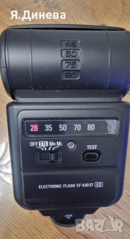 Светкавица Sigma EF-430 ST, снимка 5 - Светкавици, студийно осветление - 52067662