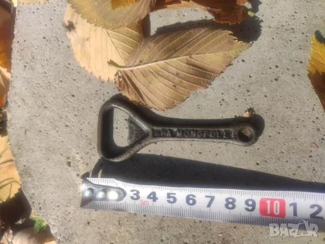 Продавам стара метална отварачка Spa Monopole, снимка 3 - Декорация за дома - 47835227
