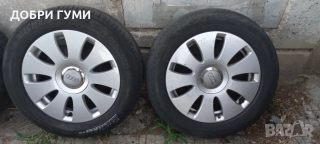 5х112 ДЖАНТИ 16 ЗА АУДИ И ВАГ ГРУПАТА С 215 55 16 МИШЕЛИН , снимка 2 - Гуми и джанти - 50885784