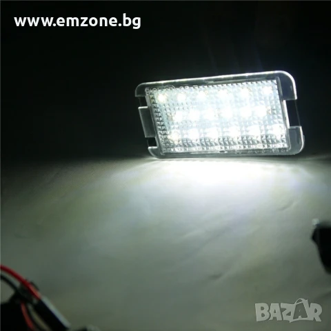ЛЕД LED Диодни плафони за регистрационен номер Сеат SEAT Altea Arosa Ibiza Toledo Cordoba Leon, снимка 4 - Аксесоари и консумативи - 50558000