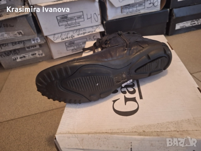 боти естествена кожа , снимка 4 - Дамски ботуши - 52345341