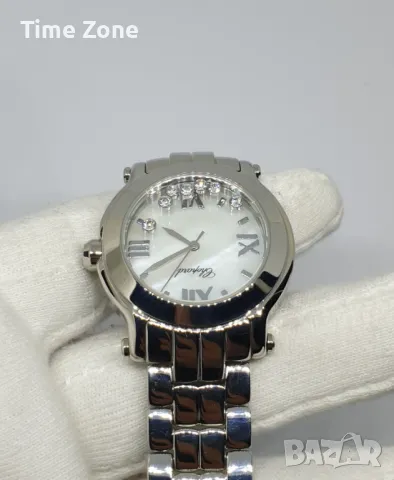 Chopard Happy Sport 36mm Steel MOP Dial Diamonds Дамски Различни Варианти, снимка 9 - Дамски - 47990930