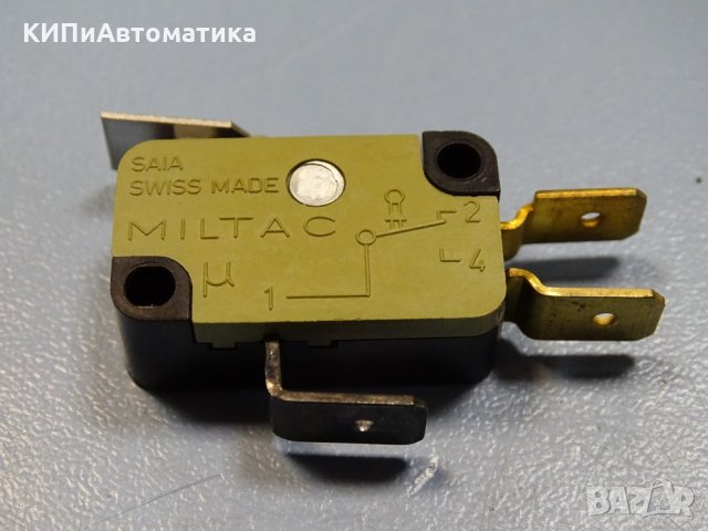 микроключ MILTAK XGK2.J40 micro switch snap action, снимка 1 - Резервни части за машини - 36001287