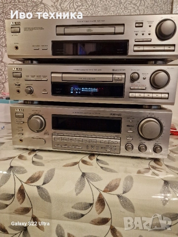 AKAI CD-1100/DECK DX-1200 RECEIVER AA-V1100, снимка 6 - Ресийвъри, усилватели, смесителни пултове - 53088434