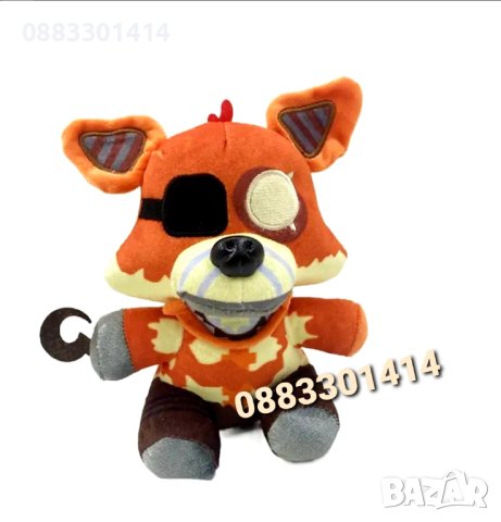 Five Nights at Freddy's 5 нощувки при Фреди Плюшени играчки Fnaf , снимка 5 - Плюшени играчки - 41787579