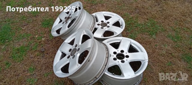 4бр ляти джанти 7.5J16 ЕТ37. 5x112. Свалени са от Mercedes C класа. Внос от Германия. Цената е за ко, снимка 11 - Гуми и джанти - 38959154