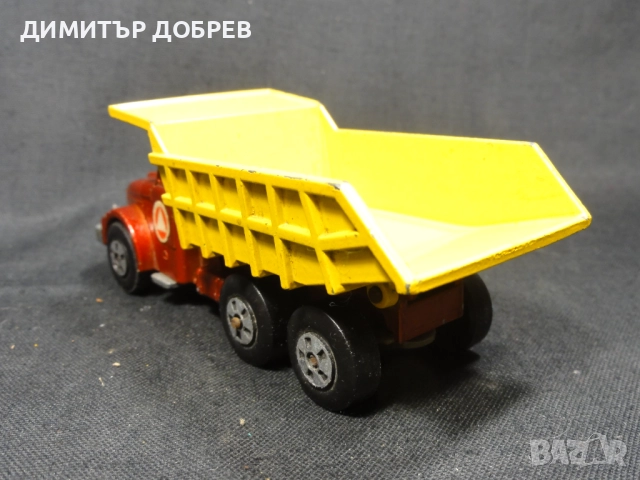 СТАРА РЕТРО МЕТАЛНА КОЛИЧКА SCAMMELL MATCHBOX SUPER KINGS , снимка 3 - Колекции - 51651783