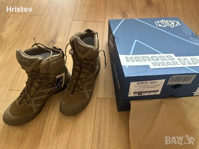Haix BLACK EAGLE Athletic 2.0 V GTX high/sage, снимка 5 - Мъжки боти - 56252659