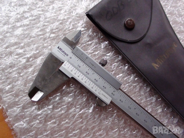 Mitutoyo - MADE IN JAPAN - Японски ПРОФЕСИОНАЛЕН ВИСОКОКАЧЕСТВЕН - ПРЕЦИЗЕН Шублер 0 - 150 mm/ORIGIN, снимка 5 - Шублери - 52004161