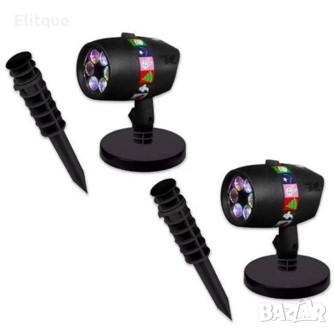 LED проектор с избор от 12 сменящи се Halloween диска -, снимка 3 - Други стоки за дома - 52841867