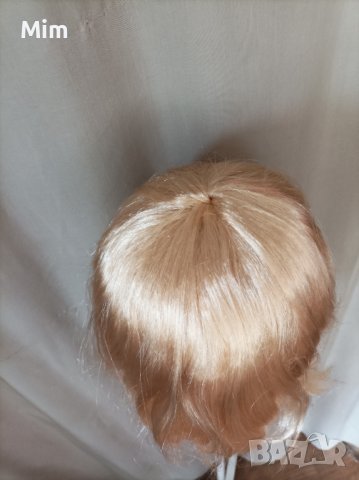 30 см. Нова Руса синтетична перука боб  /на черта с бретон /, снимка 5 - Аксесоари за коса - 41732667