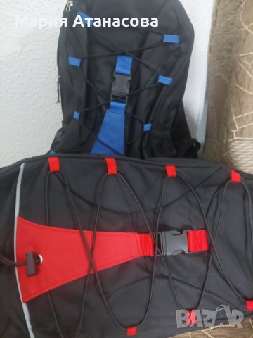 Спортна раница с два мрежести джоба, снимка 2 - Раници - 44461297