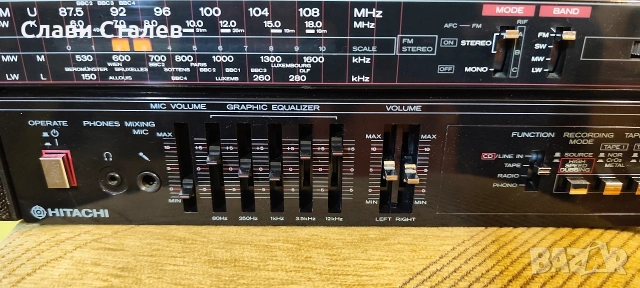 Hitachi trk 550e, снимка 7 - Радиокасетофони, транзистори - 53503146