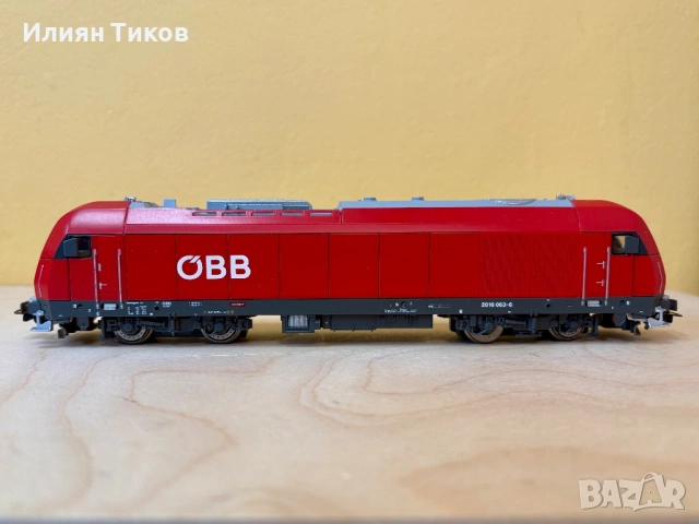 Дизелов локомотив PIKO ÖBB Rh 2016 DCC 1:87 LokPilot влак, снимка 2 - Влакчета, самолети, хеликоптери - 53397398
