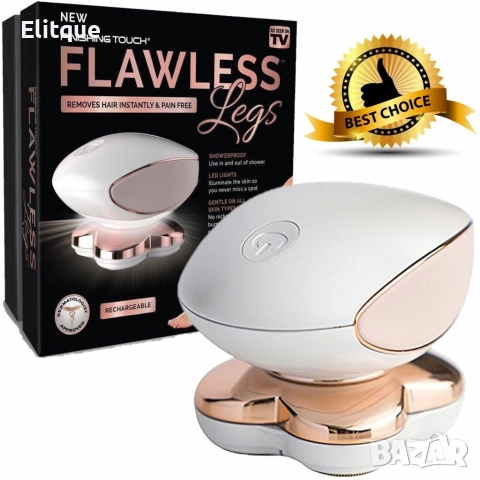Универсален епилатор за сухо и мокро обезкосмяване Flawless Legs, снимка 16 - Епилатори - 52839262