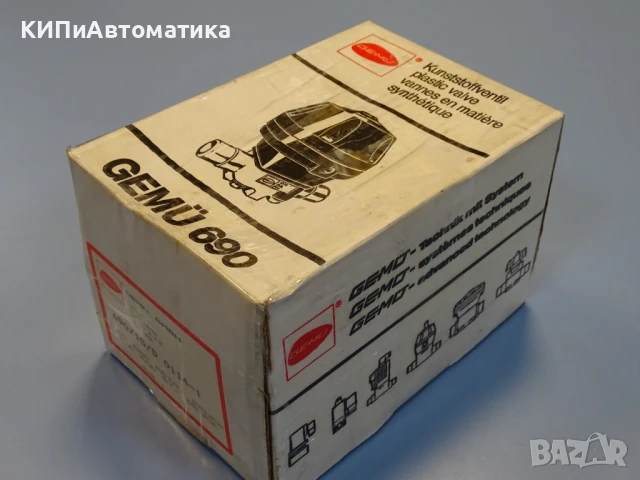 пневматичен мембранен вентил GEMU 690/15/D 0114-1 Plastic valve NW15 DA20, снимка 15 - Резервни части за машини - 51317817