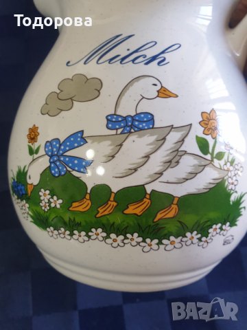 Порцеланова кана за мляко, снимка 4 - Сервизи - 41693877