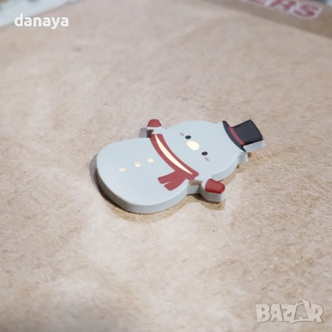 6217 Комплект коледни стикери за подаръци и декориране, снимка 5 - Декорация за дома - 52711850