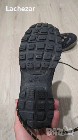 Мъжки водоустойчиви туристически обувки Arpenaz 100 Mid, сини , снимка 3 - Мъжки боти - 52351875