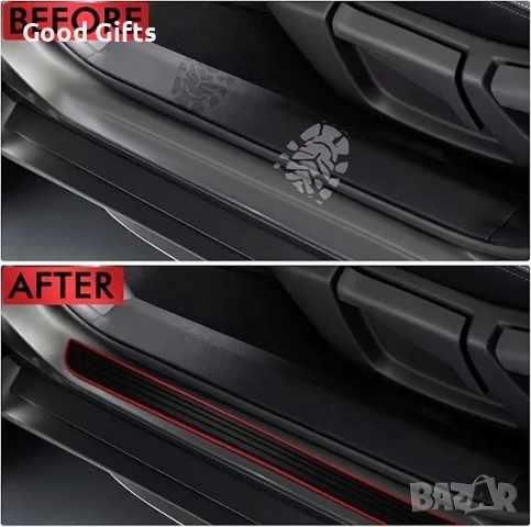 Гумена лайсна протектор за багажник 90 x 7 см – универсална защита за задна броня, снимка 10 - Аксесоари и консумативи - 52132009