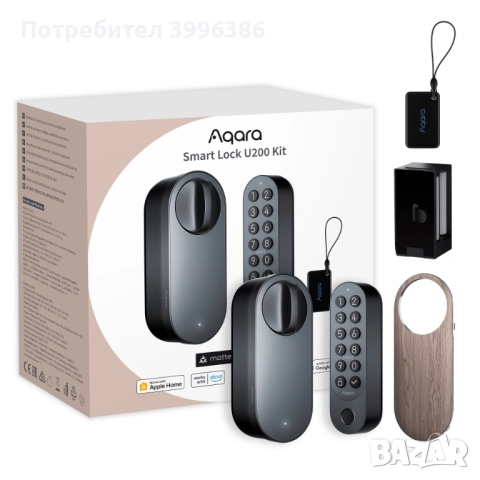 Нова Aqara Smart Lock U200 смарт ключалка 