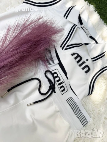 Бял Дамски комплекти  Miu Miu Style, снимка 3 - Комплекти - 50928678