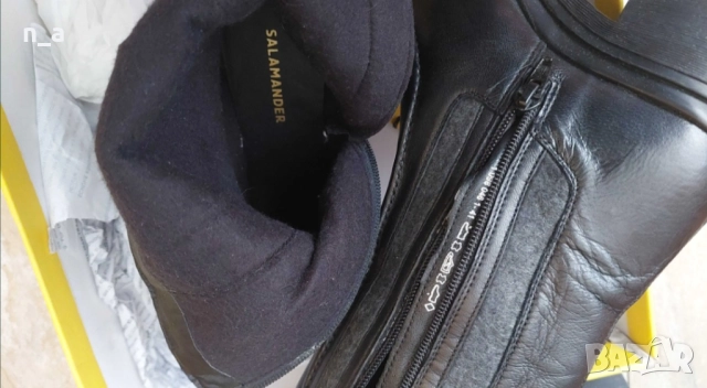 Чисто нови  боти Salamander 38 номер, естествена кожа 90 лв 46,02 €, снимка 9 - Дамски боти - 52805603