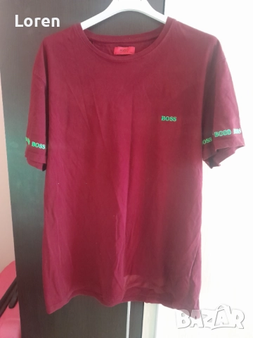*Boss*Къса мъжка тениска , снимка 13 - Тениски - 52637404