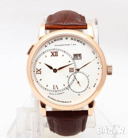 Мъжки луксозни часовници A.Lange & Sohne Glashutte I/SA, снимка 3 - Мъжки - 41692613