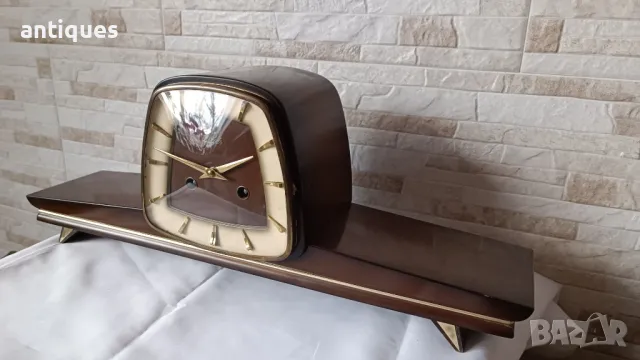 Стар каминен часовник - Harmle - Germany -Антика - 1970", снимка 3 - Антикварни и старинни предмети - 49373459