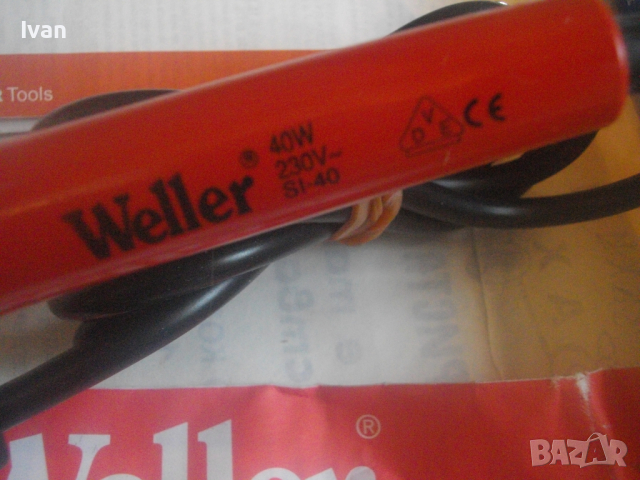 Нов Оригинален Професионален Ел. Поялник WELLER - Made in Mexico - 15V/40V-Различни-Пълен Комплект, снимка 6 - Поялници и запояване - 44634082