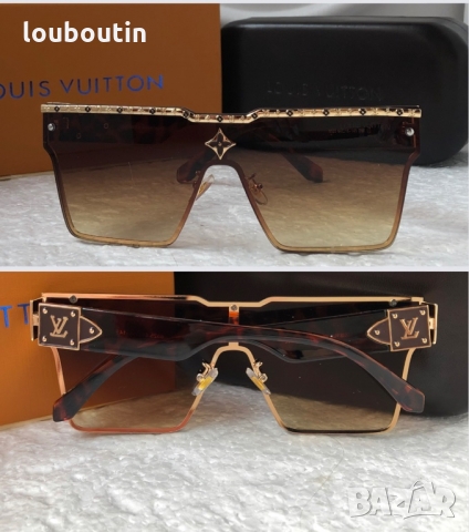 Louis Vuitton 2022 висок клас мъжки слънчеви очила унисекс дамски тип маска