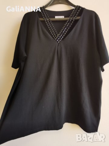 СТРАХОТНА И ЕФЕКТНА БЛУЗА 2XL, снимка 4 - Туники - 41556389