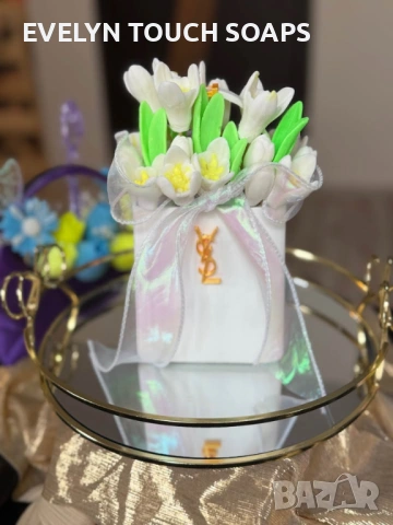 🌸✨ Букети от сапун като малки шедьоври! ✨🌸2, снимка 2 - Козметика за тяло - 53360845