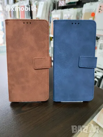 Samsung Galaxy A35 5G велурен калъф тип тефтер