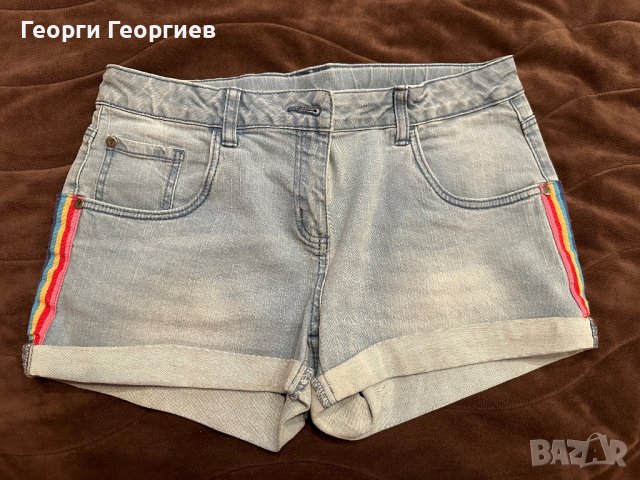 Дънкови панталони, снимка 1 - Детски къси панталони - 41536533