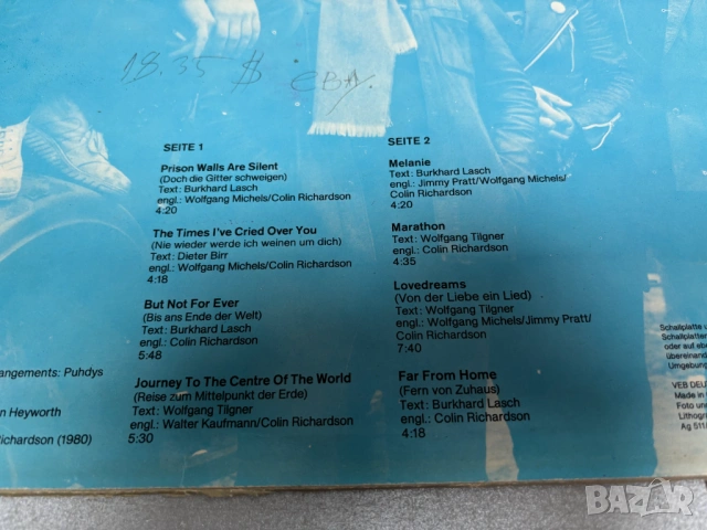 Грамофонна Плоча Puhdys – Far From Home, снимка 8 - Грамофонни плочи - 53285455