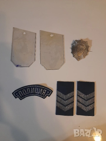 Полицейски пагони,знак,кокарда и значка, снимка 4 - Други - 51668045