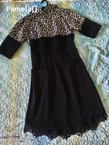 Нова рокля с тигров принт, снимка 2 - Рокли - 53836076