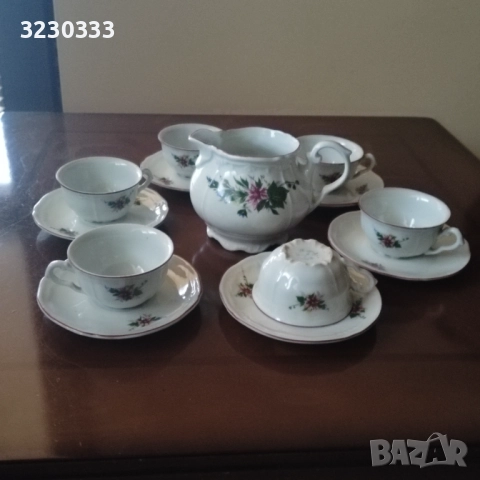 Порцеланов сервиз за кафе барок