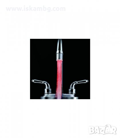 СВЕТЕЩ В РАЗЛИЧНИ ЦВЕТОВЕ НАКРАЙНИК ЗА ЧЕШМА - код 0148, снимка 3 - Други стоки за дома - 34089554