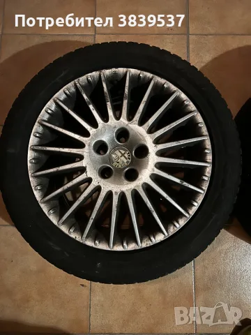 Оригинални джанти за Alfa Romeo 159 / Brera 17" 5x110 с гуми Vredestein 225/50/17