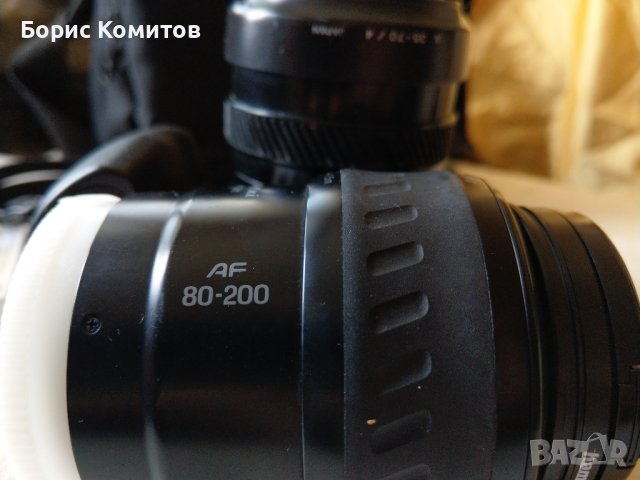 Продавам запазен лентов фотоапарат Minolta-Dynax 500 si, снимка 9 - Фотоапарати - 42685580