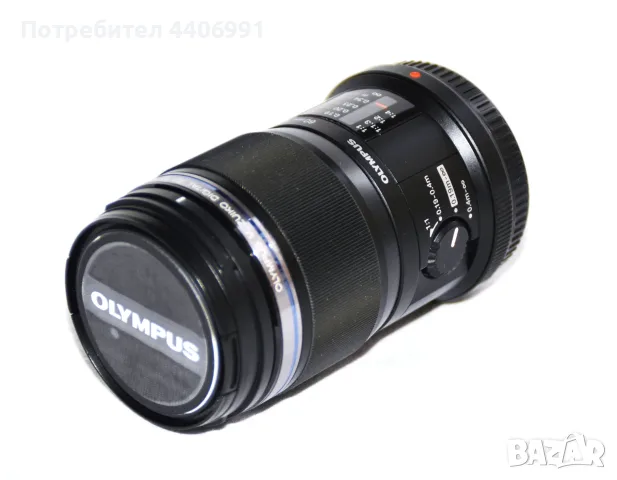 Olympus M.Zuiko Digital ED 60mm f/2.8 Macro Lens, Черен