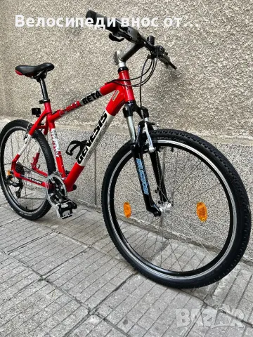 Алуминиев велосипед 26 цола 24 скорости преден амортисьор аиро капли палцови команди много запазено , снимка 5 - Велосипеди - 49780135