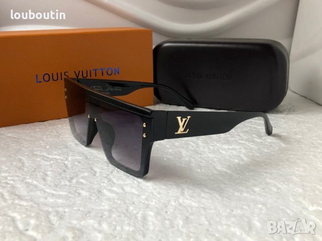	Louis Vuitton 2023 висок клас дамски слънчеви очила маска мъжки унисекс, снимка 8 - Слънчеви и диоптрични очила - 38978259