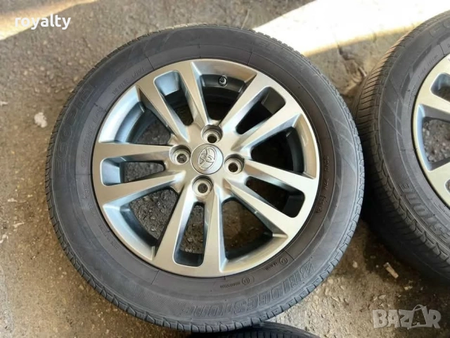 4х100 15 Джанти Тойота 4x100 Toyota Оригинални, снимка 2 - Аксесоари и консумативи - 51734374