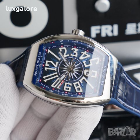 Мъжки часовник Franck Muller Vanguard Yachting с автоматичен швейцарски механизъм, снимка 6 - Мъжки - 37984172
