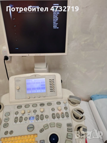 Продавам  ехограф Sonix с  5 трансдюсера - вкл. 3D/4D трансдюсер